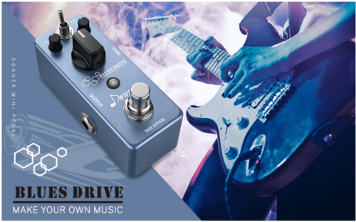 פדל בלוז דרייב Blues Drive Vintage EC743 מבית DONNER