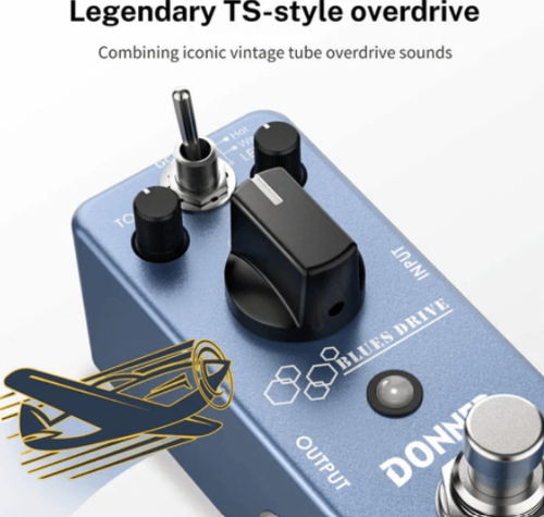 פדל בלוז דרייב Blues Drive Vintage EC743 מבית DONNER