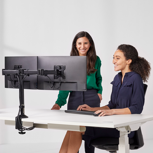 זרוע למסך Fellowes Reflex Dual Monitor Arms DEE8502601 