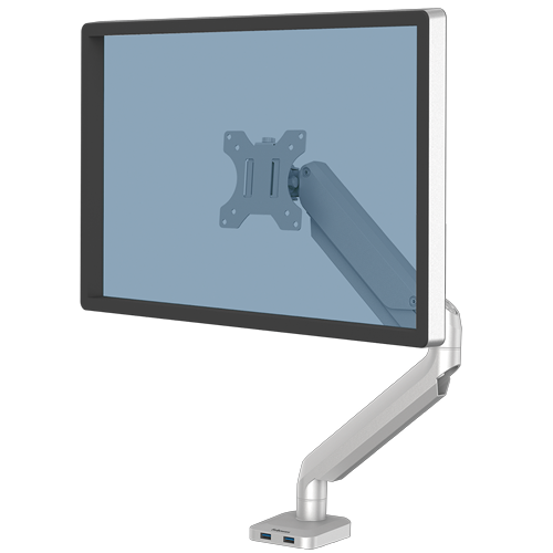 זרוע למסך Fellowes Platinum Series Single Monitor Arm Silver DEE8056401