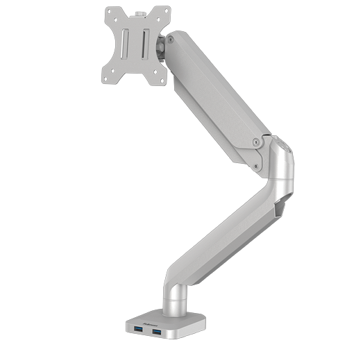 זרוע למסך Fellowes Platinum Series Single Monitor Arm Silver DEE8056401