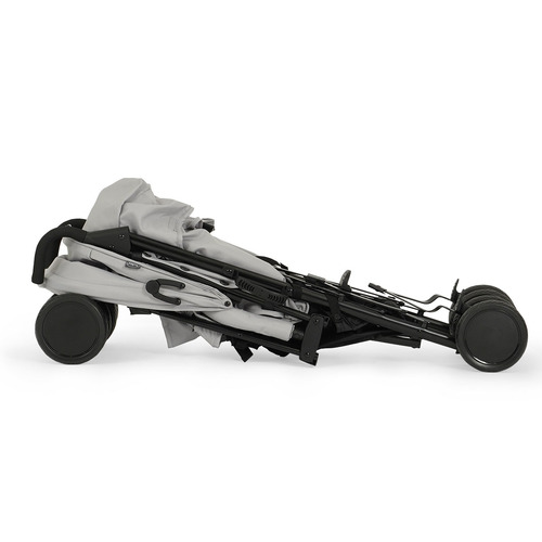 טיולון אוליבר Oliver מתקפל מגיל לידה עם גגון רחב, סלי אחסון ומחזיק כוס - שחור