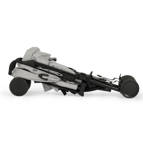 טיולון אוליבר Oliver מתקפל מגיל לידה עם גגון רחב, סלי אחסון ומחזיק כוס - אפור