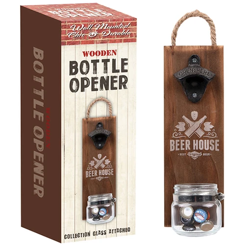  פותחן בקבוקי בירה לתלייה על הקיר Beer House