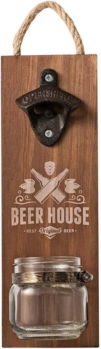 פותחן בקבוקי בירה לתלייה על הקיר Beer House