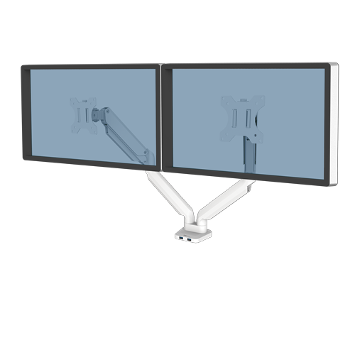 זרוע למסך Fellowes Platinum Series Dual Monitor Arm White DEE8056301
