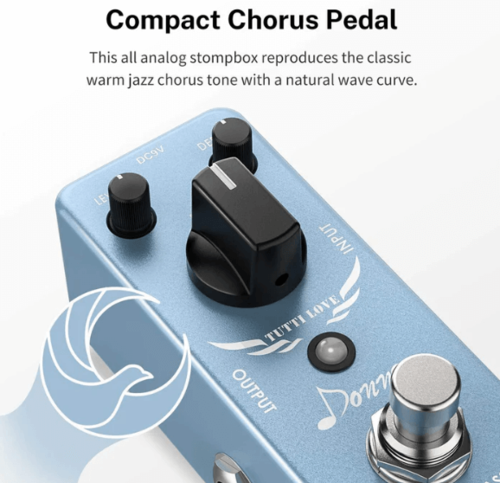 פדל קורוס Tutti Love Chorus Guitar Pedal EC744 מבית DONNER