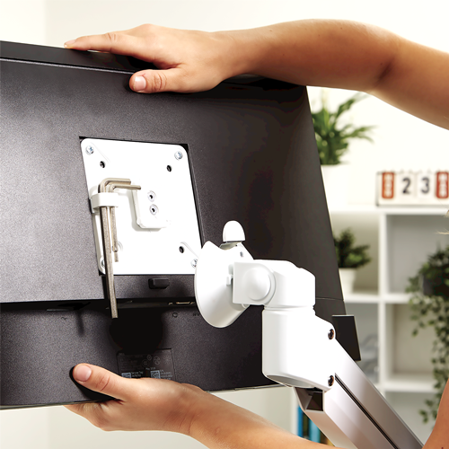זרוע למסך  Fellowes Tallo™ Single Monitor Arm White DEE8614601