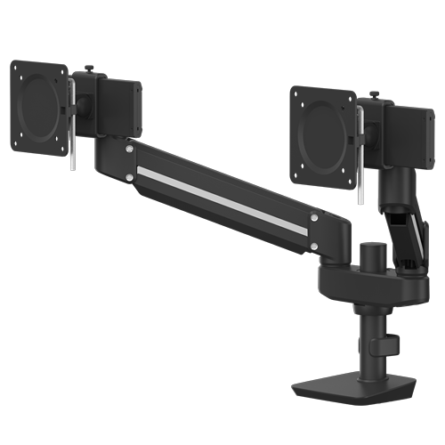 זרוע למסך  Fellowes Tallo Compact Dual Monitor Arm Black DEE8614501