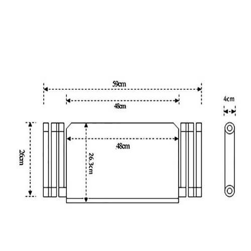 שולחן למחשב נייד מתקפל 