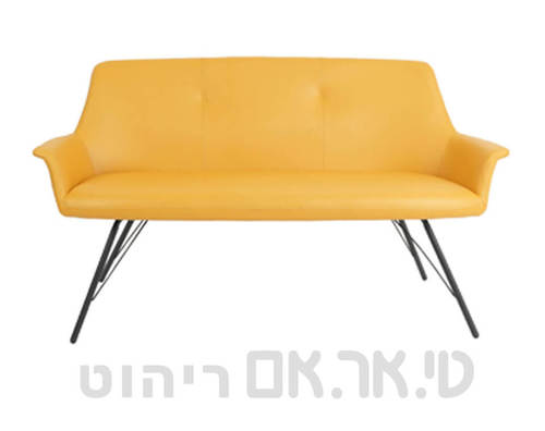 ספה דגם ניב-צהוב