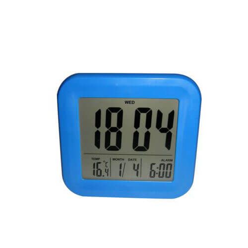 תמונת מוצר נוספת שעון  מעורר דיגיטלי - מרובע 