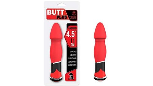 ויברטור פלאג אנאלי 10 מצבי רטט | NMC Butt Plug 11cm