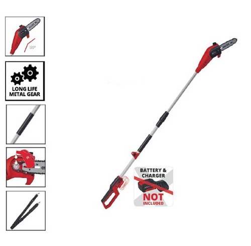 משור שרשרת טלסקופי נטען 18V (גוף בלבד) EINHELL GC-LC 18-20 LI T-SOLO