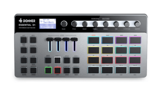 מכונת תופים EC6686 עם אפקטים Essential D1 Drum Machine מבית DONNER