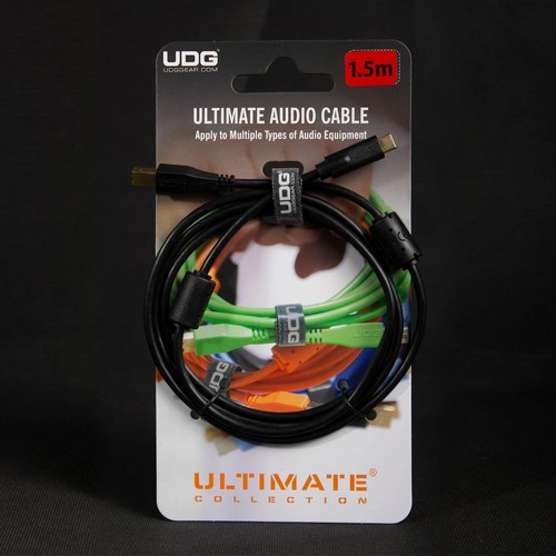 UDG Ultimate USB B to C Black 1.5M כבל שחור