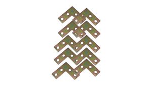 10 יחידות של זווית מתכת חלון 40*40