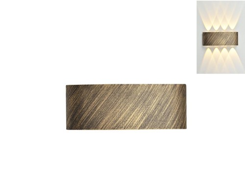 8 קיר נחושת LED