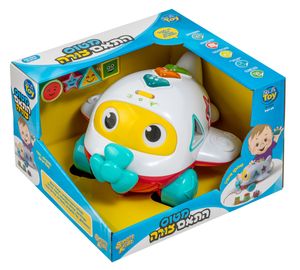 מטוס התאם צורה אורות וצלילים דובר עברית (ואנגלית)