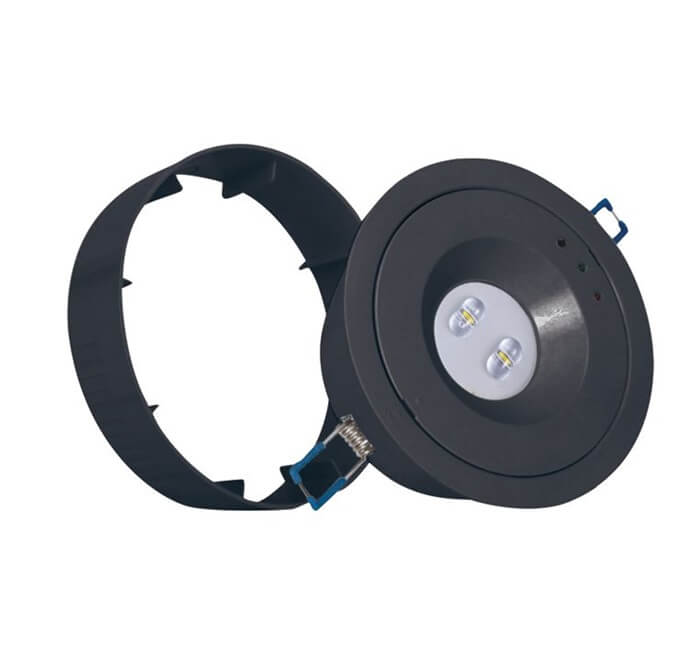 נקודת חירום שקוע/על הטיח שחור 6W אפולו אומגה Omega