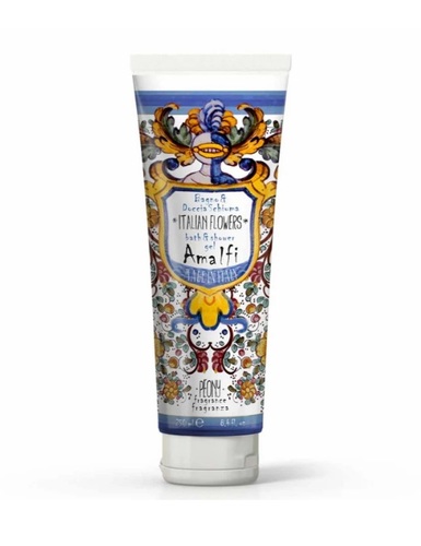 סבון גוף ידיים Rudy Profumi Amalfi Shower gel in Tube black fig and white rose package 250 ml   