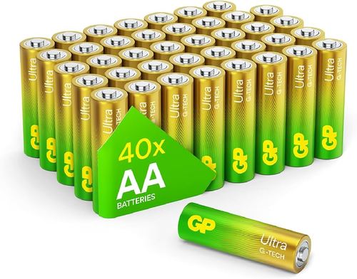 מארז 40 סוללות אולטרה אלקליין GP Ultra AA 1.5V