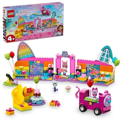 חדר מסיבות LEGO Gabby's Dollhouse 10797