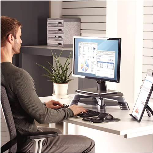 מגביה מסך Rotating Monitor Riser