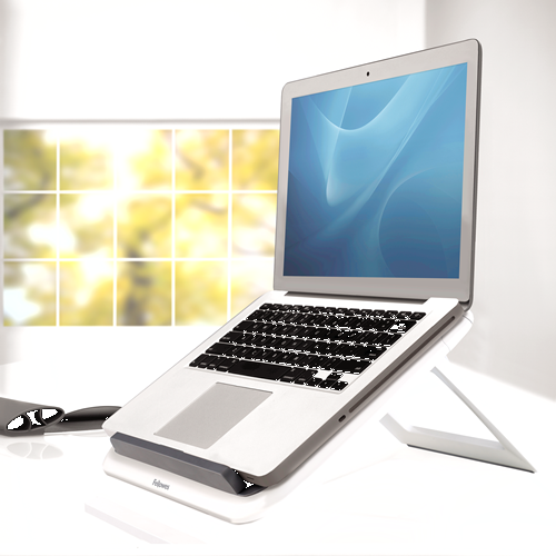 מגביה מחשב נייד I-Spire Series Laptop Quick Lift - לבן 