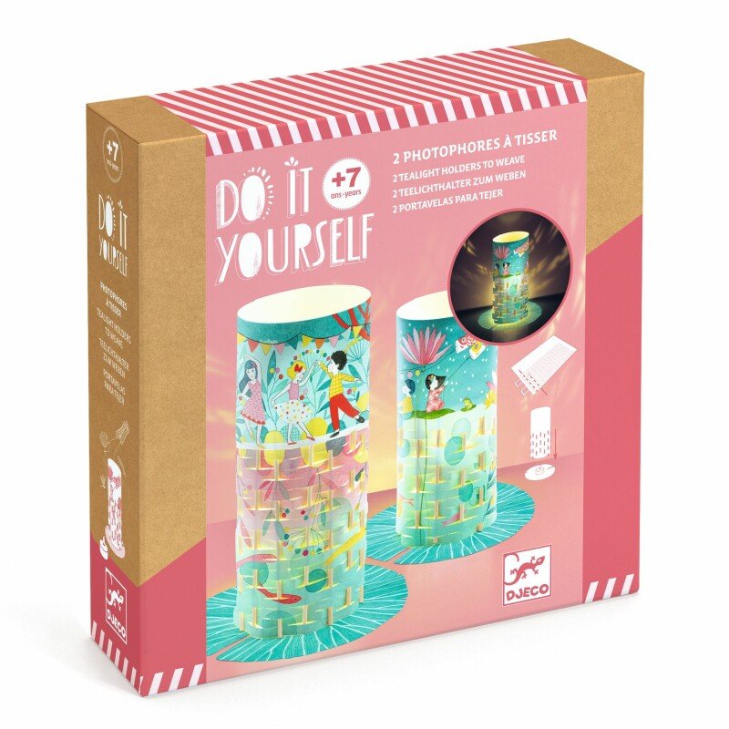 יצירה DIY מנורות נייר ריקוד הגחליליות