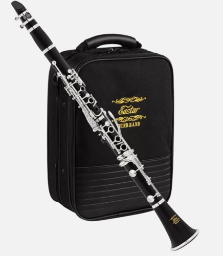קלרינט איכותי למתחילים ומתקדמים ECL-400 כולל אביזרים נלווים ותיק נשיאה מבית EASTAR