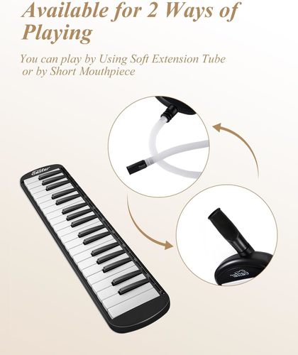 מלודיקה 37 צלילים כולל תיק נשיאה בצבע שחור EB010 מבית EASTAR