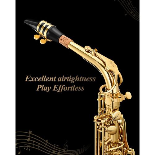 ערכת סקסופון אלט EAX21 הכוללת תיק נשיאה + פיה + רצועת צוואר + עלים וסטנד מבית EASTAR