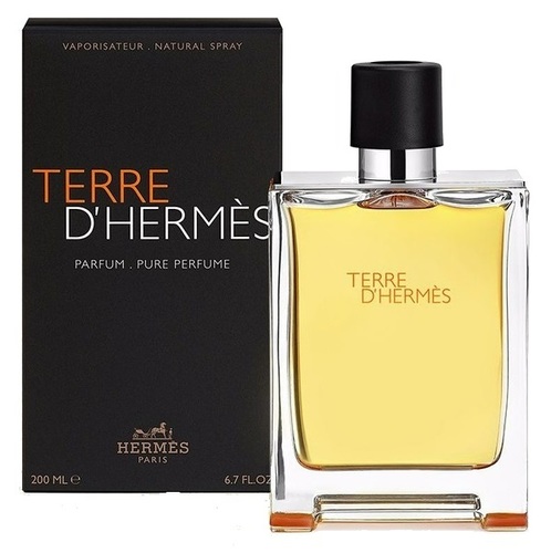 בושם לגבר Terre D'Hermes  Parfum Pure Perfume 200 ml 