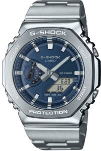 CASIO GM-2110D-2B קרבון מתכתי