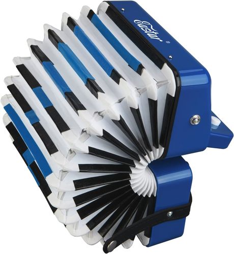 אקורדיון מיני מדליק לילדים בצבע כחול EB0001 מבית EASTAR