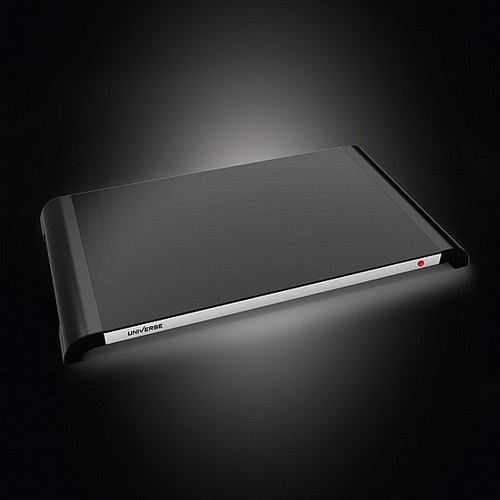 פלטה שבת NRI-856 UNIVERSE זכוכית שחורה