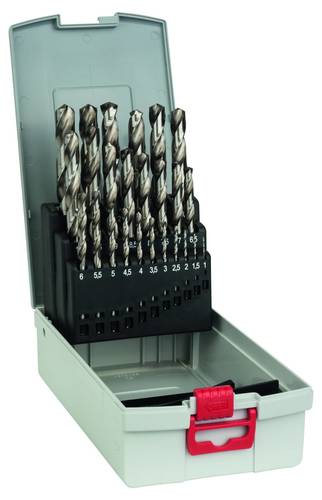 סט 25 יחידות מקדחים 1-13MM טוויסט PRO METAL HSS-G מבית Bosch בוש