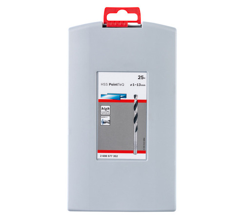 סט 25 יחידות מקדחים 1-13MM טוויסט PRO METAL HSS-G מבית Bosch בוש