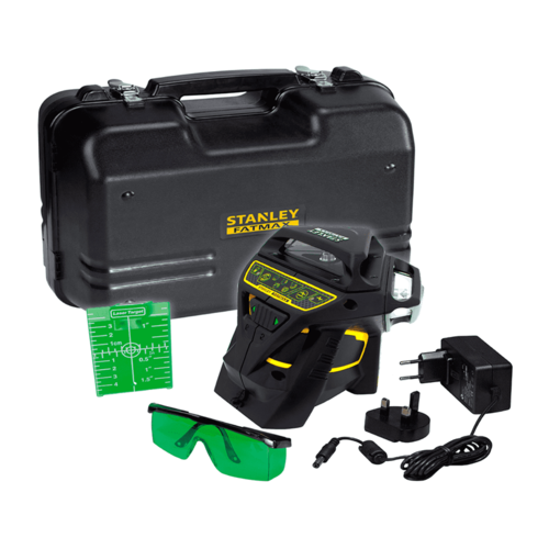 פלס לייזר ירוק 3 מעגלים STANLEY FATMAX