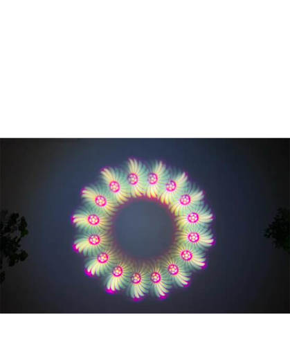 פנס ביים/ ספוט/ שטיפה 350W עם טבעת לדים
