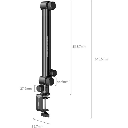 SmallRig 4303 Microphone Boom Arm Desk Mount