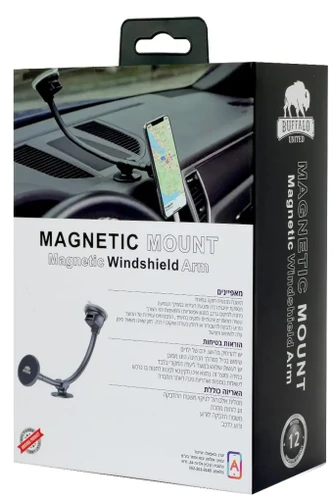מעמד מגנטי לרכב לשמשה ולדשבורד Buffalo