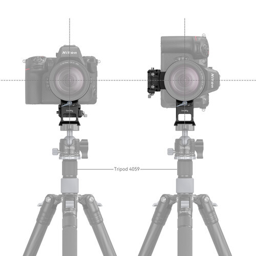 SmallRig 4306 Rotatable Horizontal-to-Vertical Mount Plate Kit for Select Nikon Z-Series Cameras