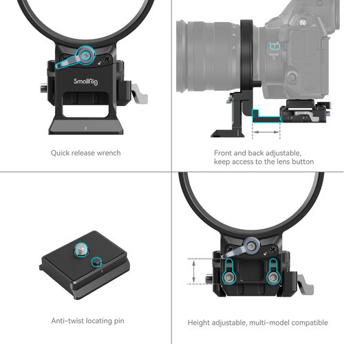 SmallRig 4306 Rotatable Horizontal-to-Vertical Mount Plate Kit for Select Nikon Z-Series Cameras