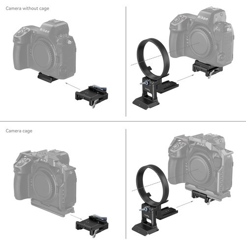SmallRig 4306 Rotatable Horizontal-to-Vertical Mount Plate Kit for Select Nikon Z-Series Cameras