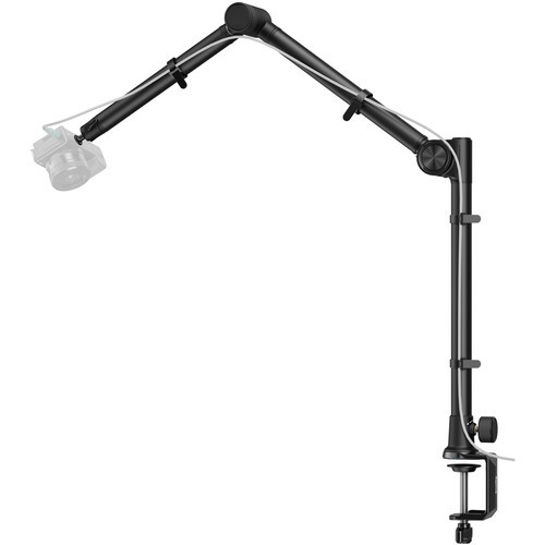SmallRig 4324 Overhead 3-section Boom Arm Desk Mount  