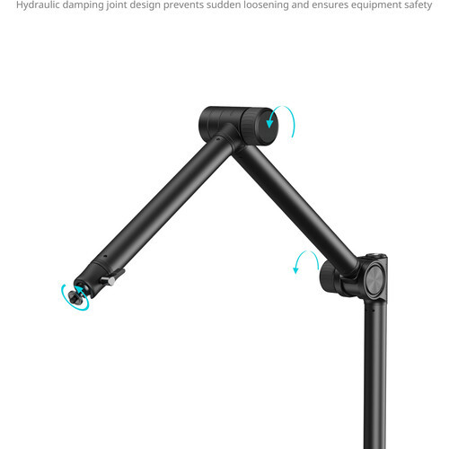 SmallRig 4324 Overhead 3-section Boom Arm Desk Mount  