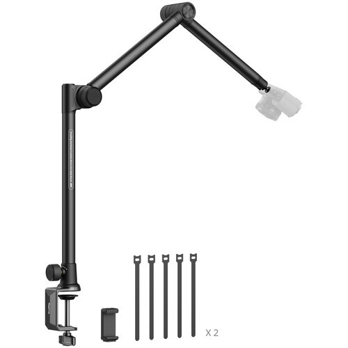 SmallRig 4324 Overhead 3-section Boom Arm Desk Mount  