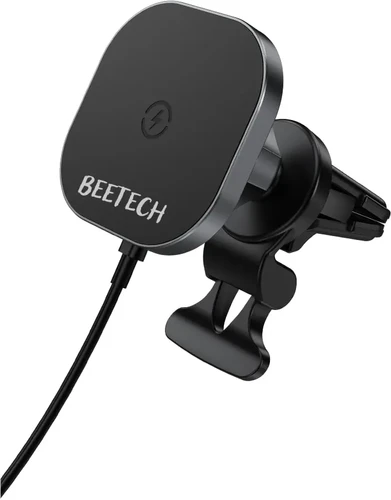 מעמד רכב MagSafe עם טעינה אלחוטית 15W קליפס